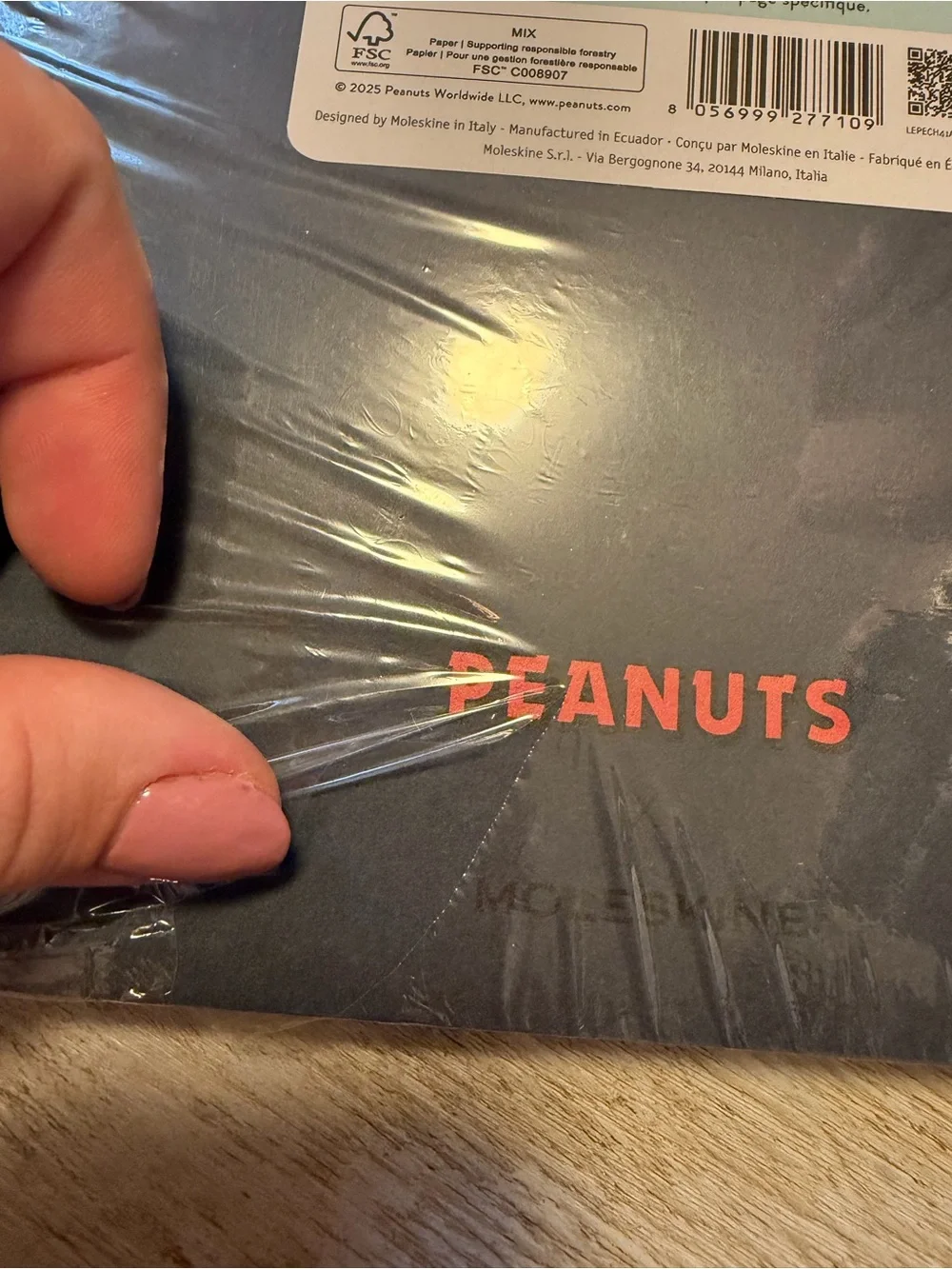 Moleskine Peanuts 3-Journal Set